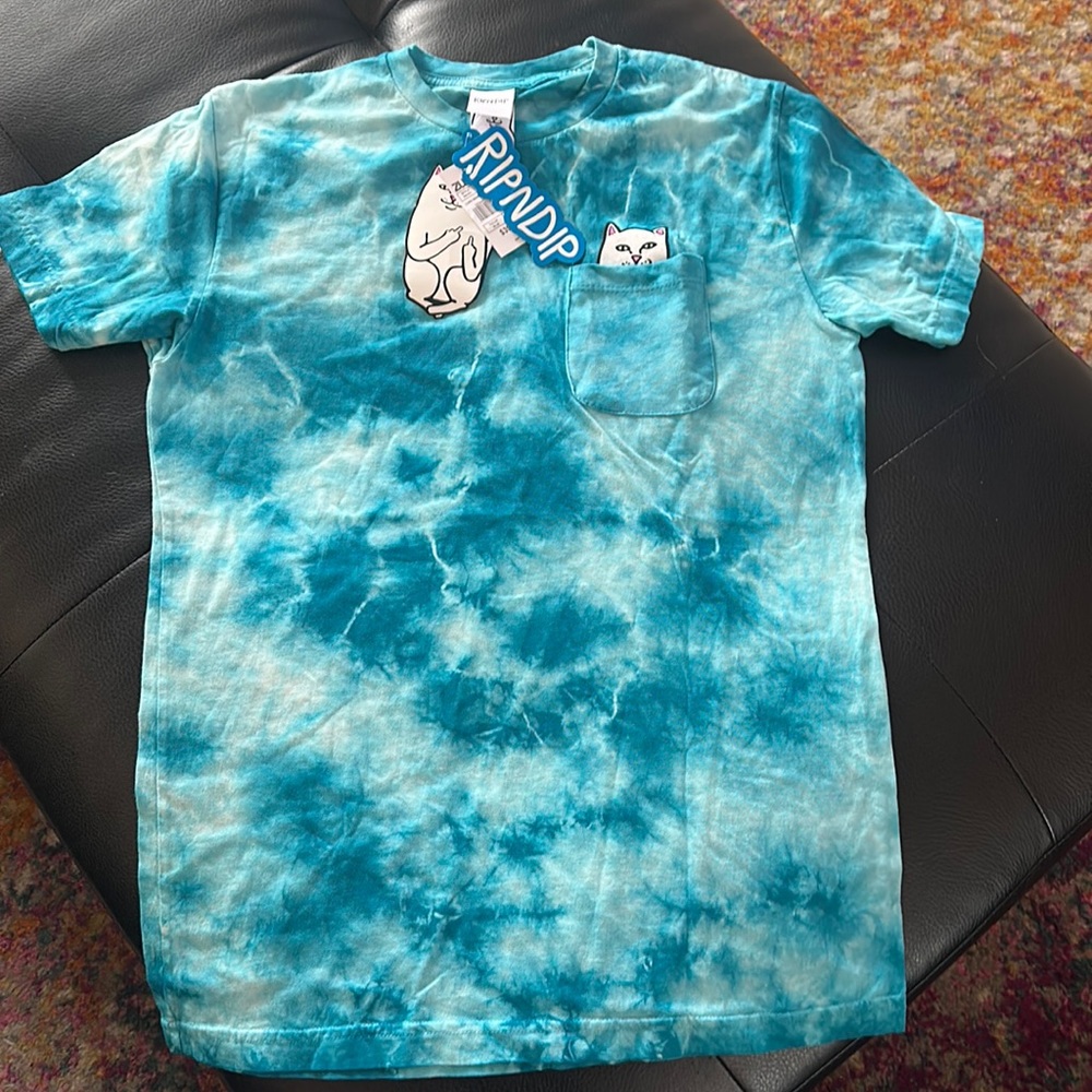 NWT Men's RipNDip Nermal Tie Dyed Tee - Medium